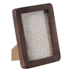 Fotolijst hout groot - bruin - 12.7x17.8 cm