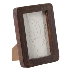Fotolijst hout klein - bruin - 10x15 cm