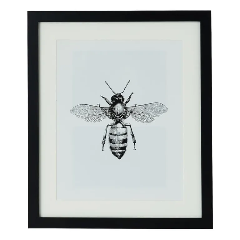 Fotolijst met passe partout - zwart - 20x25 cm