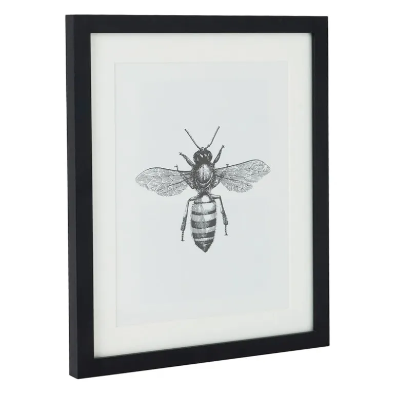 Fotolijst met passe partout - zwart - 20x25 cm