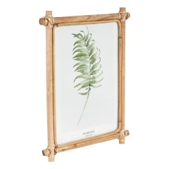 Fotolijst met rotan frame - 21x30 cm