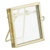 Fotolijst mini - goudkleurig - 6x6 cm