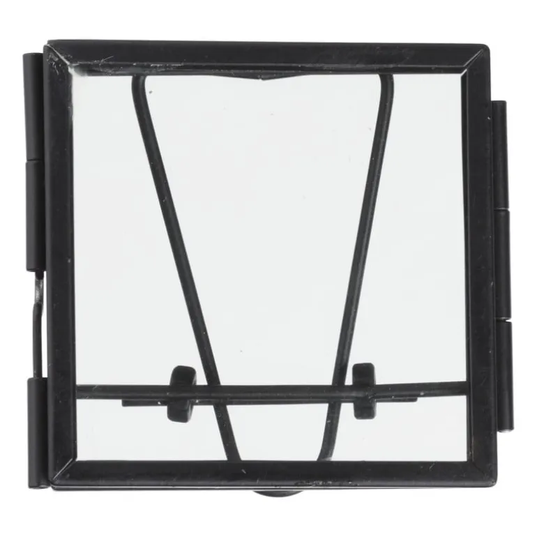 Fotolijst mini - zwart - 6x6 cm