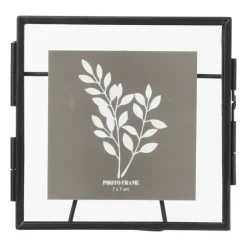 Fotolijst mini - zwart - 10x10 cm