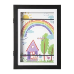 Fotolijst voor tekeningen - zwart - 32x23x3 cm