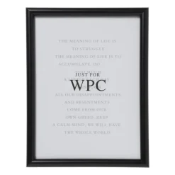 Fotolijst WPC - zwart - 15x20 cm