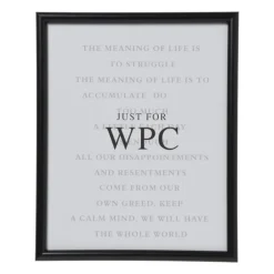 Fotolijst WPC - zwart - 20x25 cm