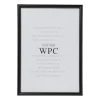Fotolijst WPC - zwart - 21x30 cm