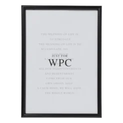 Fotolijst WPC - zwart - 21x30 cm