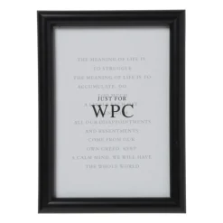 Fotolijst WPC - zwart - 9x13 cm