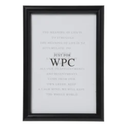 Fotolijst WPC - zwart - 10x15 cm