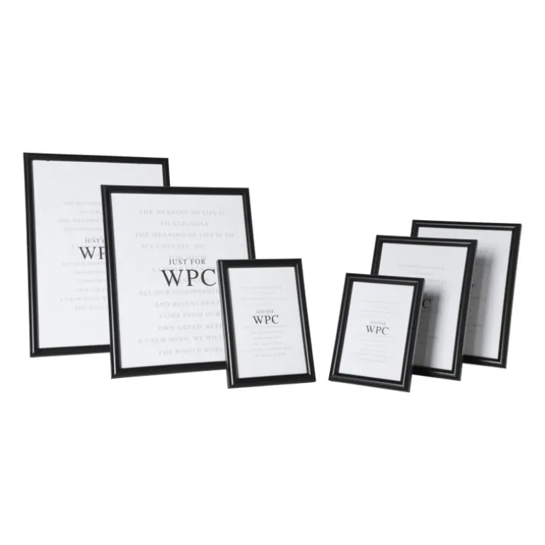 Fotolijst WPC - zwart - 10x15 cm