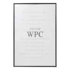 Fotolijst WPC - zwart - 50x75 cm