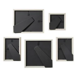 Fotolijstjes - hout - set van 5