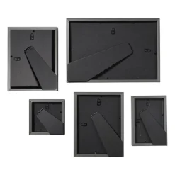 Fotolijstjes - zwart - set van 5