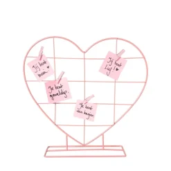 Fotorek hart met knijpers - rood - diverse varianten