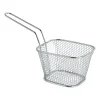 Frituurmandje - zilver - 10.5x8.5x6.5 cm