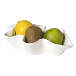 Fruitschaal Cora - wit -4.3x22.3x15 cm