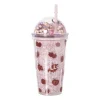 Funny beker appel - roze - 450 ml