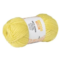 Garen acryl - geel - 100 gram - 250 meter