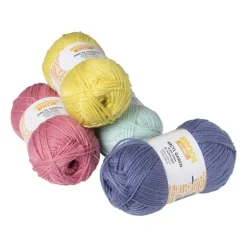 Garen acryl - peach - 100 gram - 250 meter