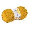 Garen chenille - geel - 100 gram - 60 meter