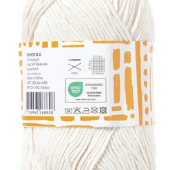Garen katoen - beige - 50 gram - 125 meter