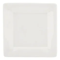 Gebaksbord porselein - 15x15cm