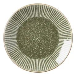 Gebaksbord Yara - groen - ⌀15.2 cm