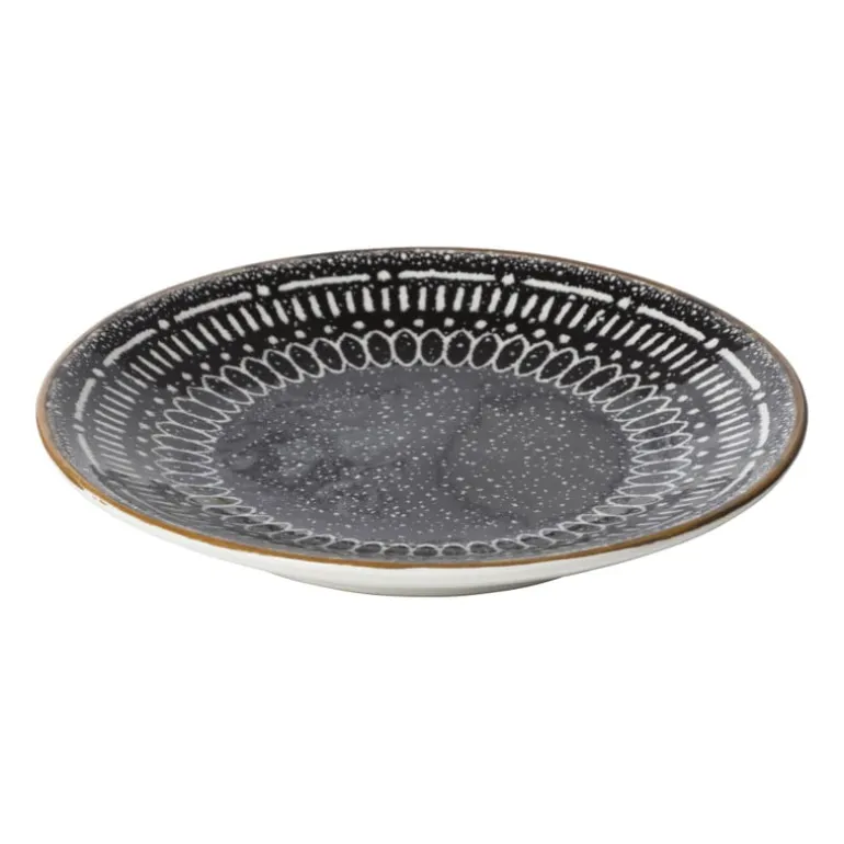 Gebaksbord Yara - zwart - ⌀15.2 cm