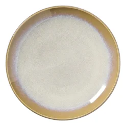 Gebaksbordje roots - oker - ø18x2.2 cm