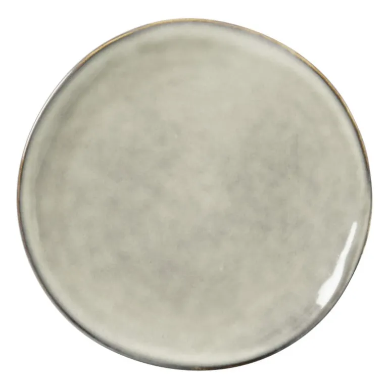 Gebaksbordje Toscane - grijs - ø15.5 cm