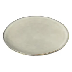 Gebaksbordje Toscane - grijs - ø15.5 cm