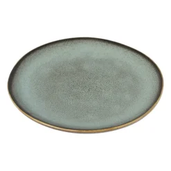 Gebaksbordje Toscane - lichtgroen - ø15.5 cm