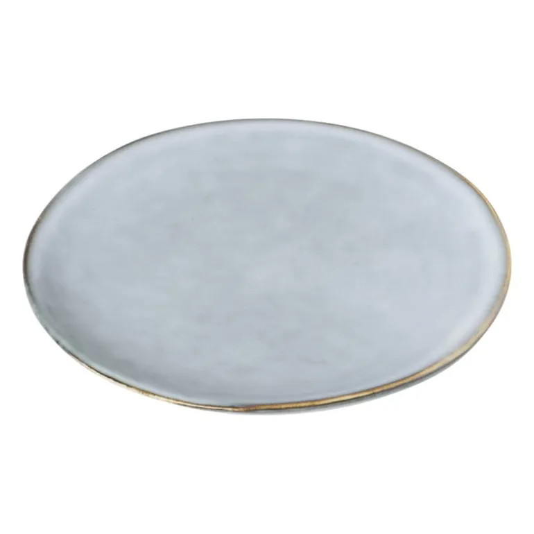 Gebaksbordje Toscane - lichtblauw - ø15.5 cm