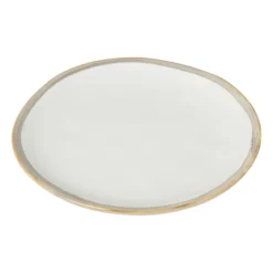 Gebaksbordje Toscane - wit - ø15.5 cm