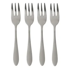 Gebaksvorkjes zilver - set van 4