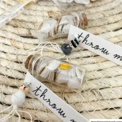 Gelukspoppetjes bruidspaar - 6 stuks