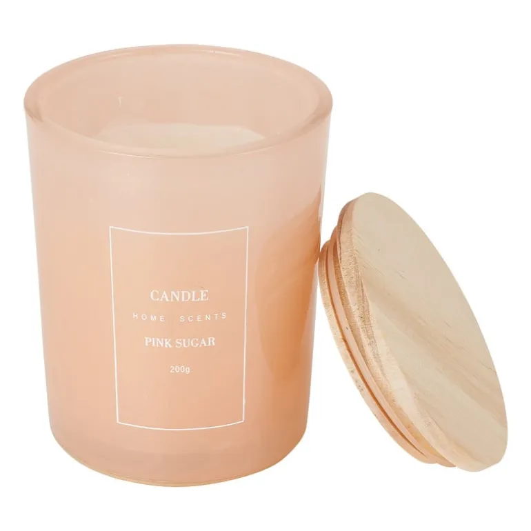 Geurkaars - pink sugar - ø8x10 cm