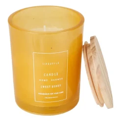 Geurkaars - sweet honey - ø8x10 cm