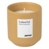 Geurkaars in pot colourful - ø8.1x9.1 cm