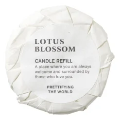 Geurkaars met refill - lotus