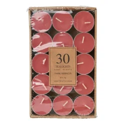 Geurtheelichten - dark hibiscus - set van 30