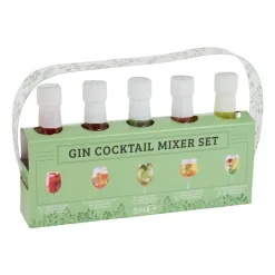Gin cocktail mixer set - 5 smaken