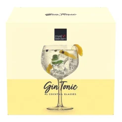 Gin tonic glas - 650 ml - set van 4