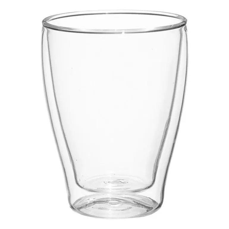 Glas dubbelwandig taps - groot - 350 ml