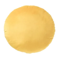 Glimlach kussen - oranje - ø35 cm