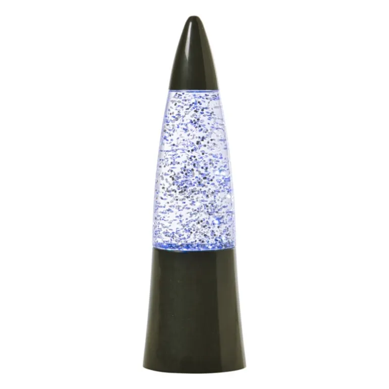 Glitterlamp mini - diverse varianten - 4.5x4.5x15 cm