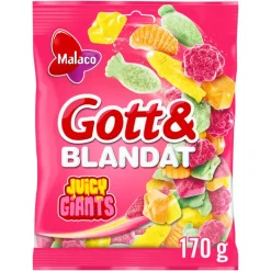 Gott & blandat - juicy giants - 170 gram