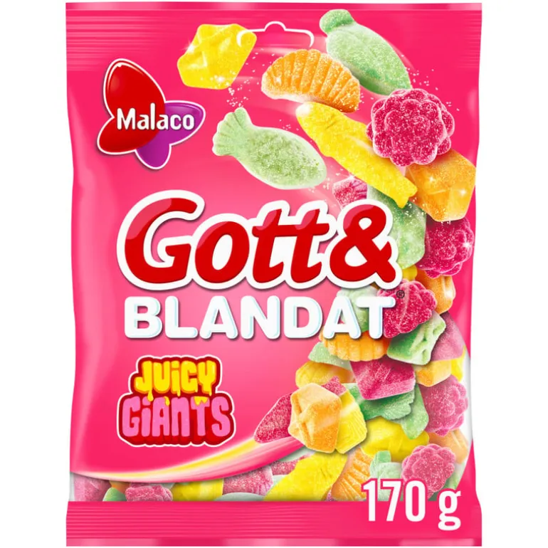 Gott & blandat - juicy giants - 170 gram
